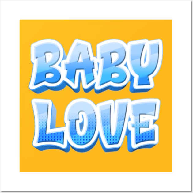 BABY LOVE Wall Art by The Lucid Frog